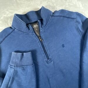 Men's Izod Royal Blue Advantage Performance Quarter Zip Pullover Size XL